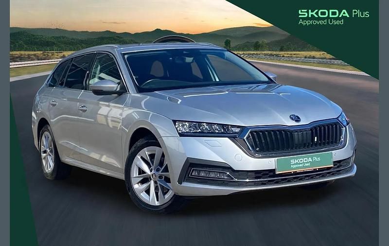 Used Skoda Octavia SE L 147 HP (108 kW) 2022 Brilliant silver metallic Estate