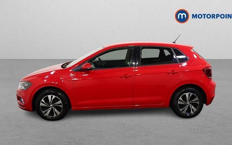 Used VW Polo Match 80 HP (58 kW) 2021 Red Hatchback