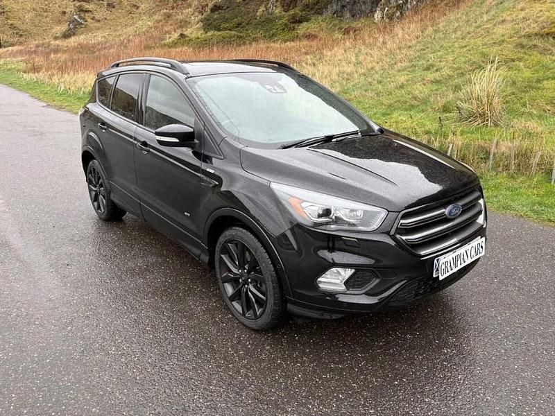 Used Ford Kuga ST-Line X 180 HP (132 kW) 2017 Black SUV