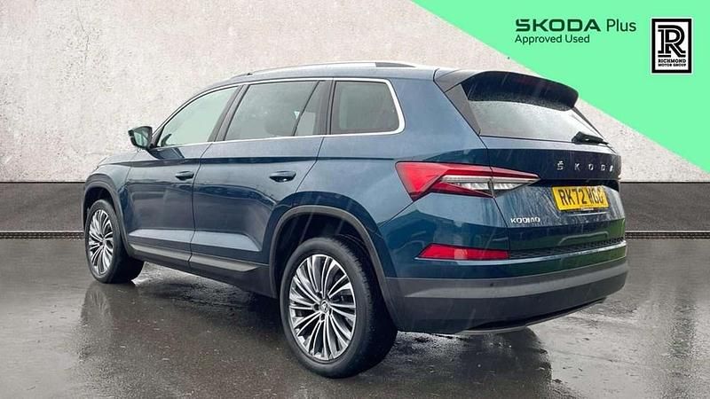 Used Skoda Kodiaq SE L Executive 150 HP (110 kW) 2022 Blue SUV