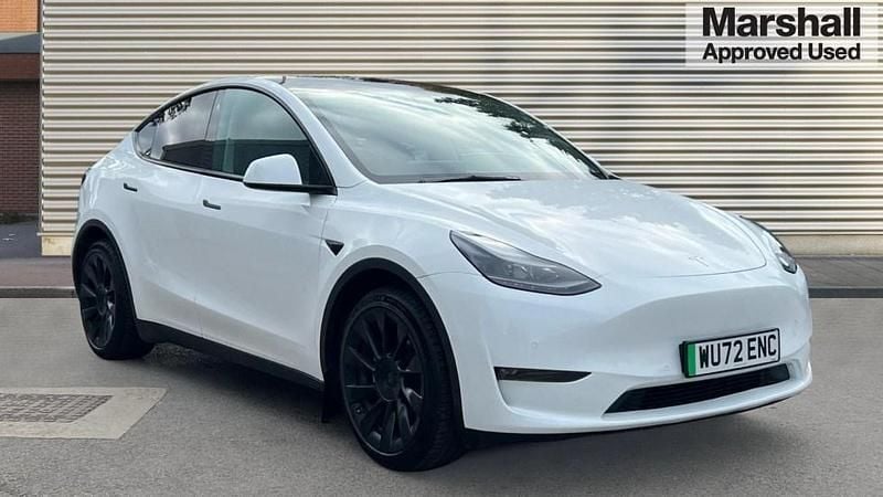 White Used 2022 Tesla Model Y Long Range AWD SUV | £25,490 (Fair price) - Image 1/4