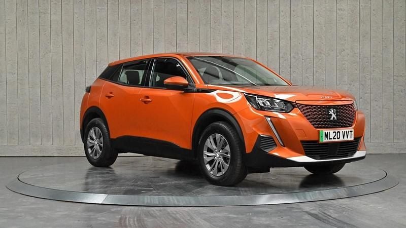 Orange Used 2020 Peugeot e-2008 Active SUV | £10,499 (Fair price) - Image 1/4