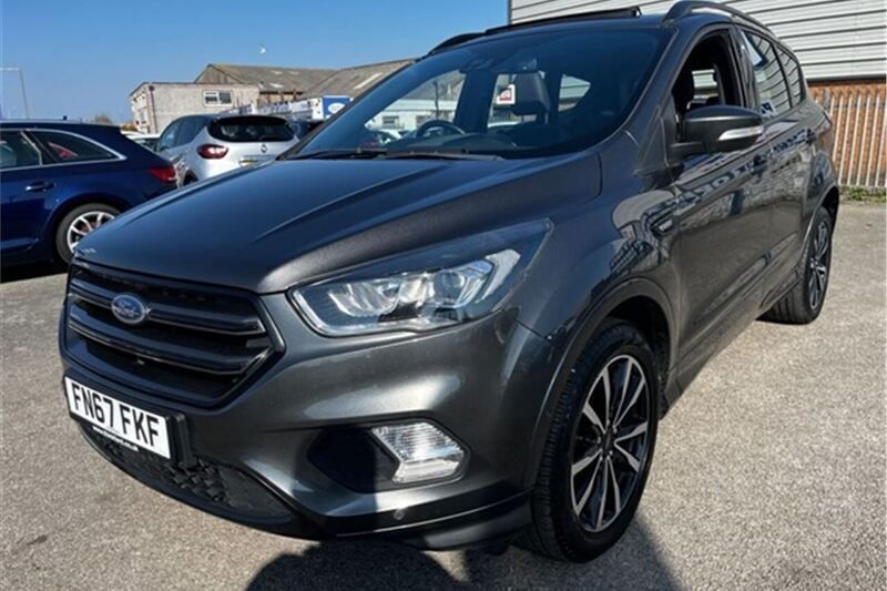 Grey Used 2017 Ford Kuga ST-Line SUV | £13,995 (Fair price) - Image 1/4