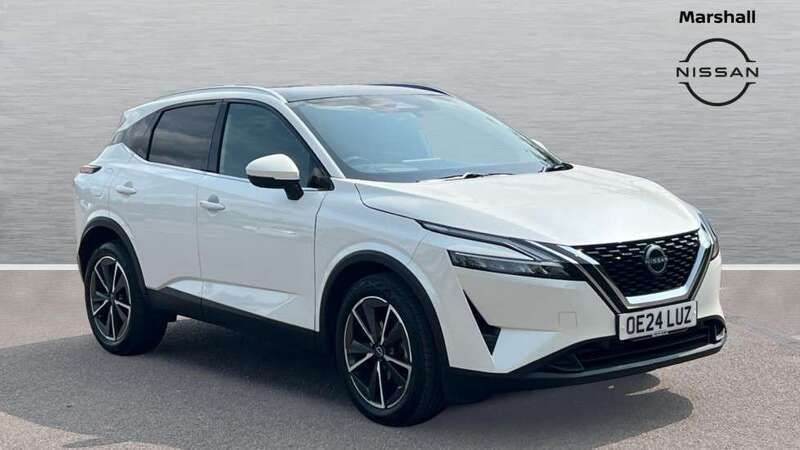 White Used 2024 Nissan Qashqai Tekna SUV | £25,096 (Expensive) - Image 1/4