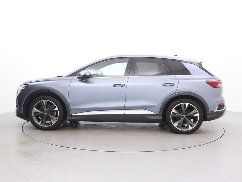 Used Audi Q4 e-tron S-Line 150 kW (204 HP) 2021 Blue SUV