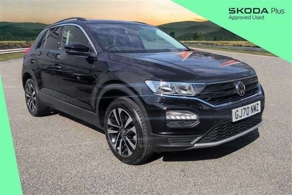 Black Used 2020 VW T-Roc United SUV | £18,495 (Fair price) - Image 1/4