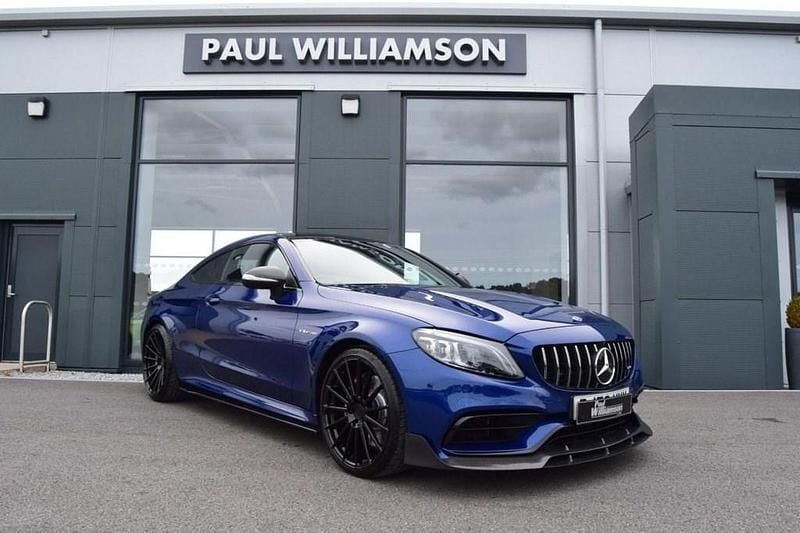 Blue Used 2020 Mercedes C63 AMG AMG Coupe | £45,995 (Fair price) - Image 1/4