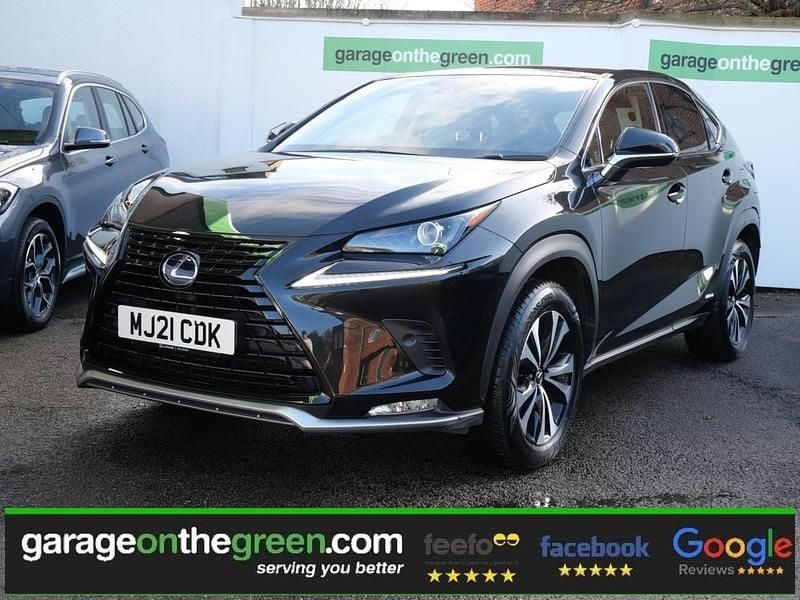 Graphite black metallic Used 2021 Lexus NX300h SUV | £23,995 (Fair price) - Image 1/4