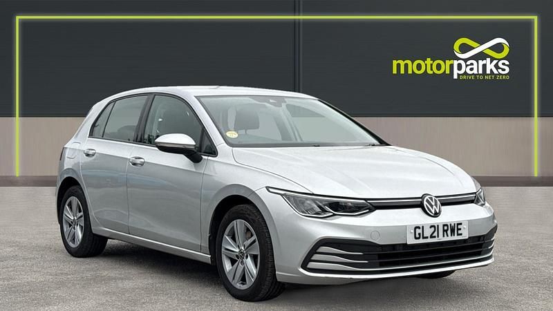 Reflex silver metallic Used 2021 VW Golf VIII Life Hatchback | £15,350 (Super price) - Image 1/4