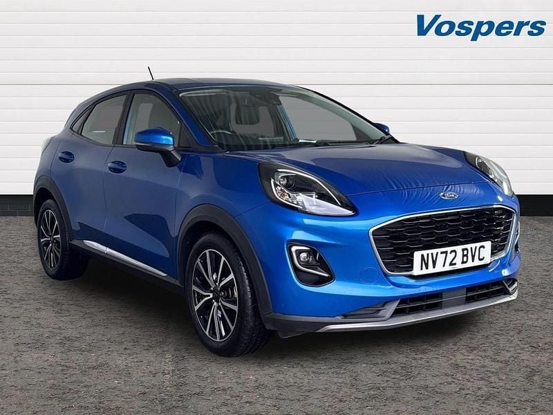 Blue Used 2022 Ford Puma Titanium SUV | £13,545 (Good price) - Image 1/3