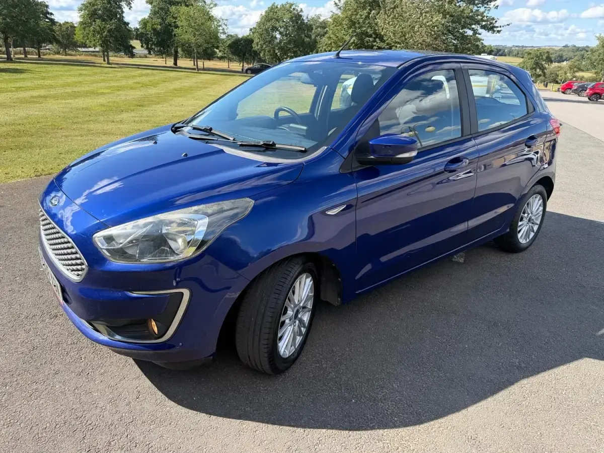 Used Ford Ka Plus Zetec 2018 Blue Hatchback
