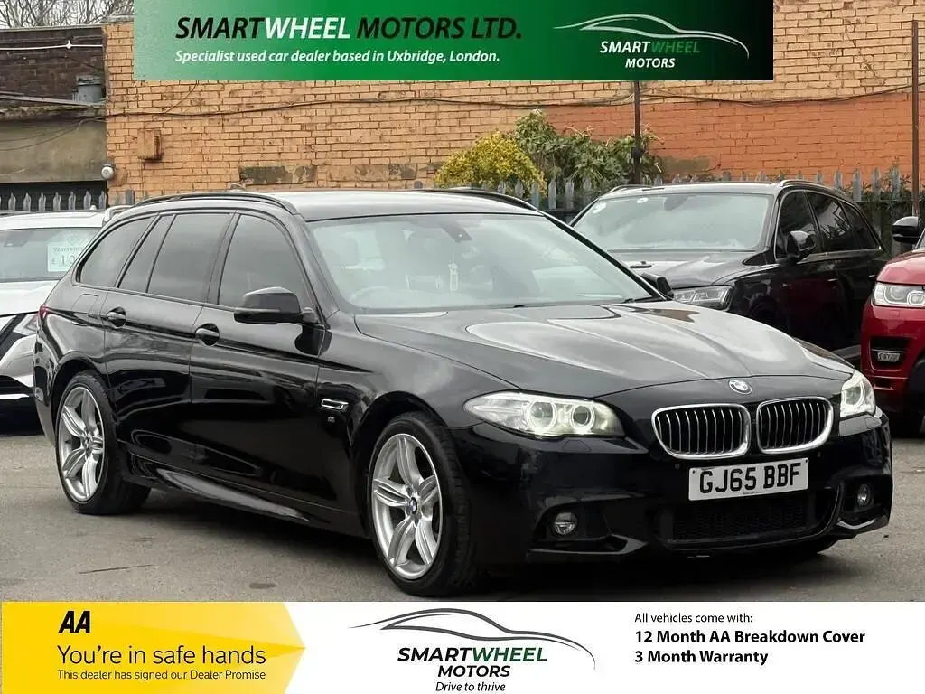 Begagnad BMW 520 M Sport 2015 Svart Kombi