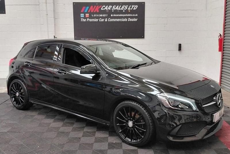 Used Mercedes A200 AMG Line Premium 2017 Black Hatchback