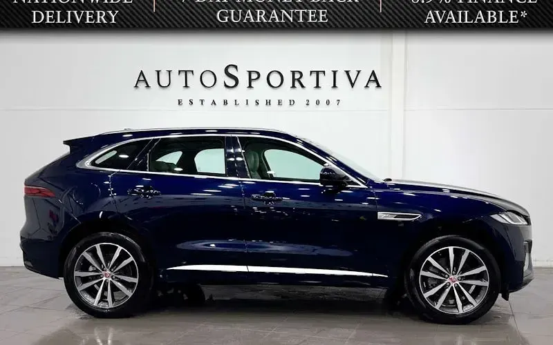 Used Jaguar F-Pace R-Dynamic 204 HP (150 kW) 2022 Blue SUV