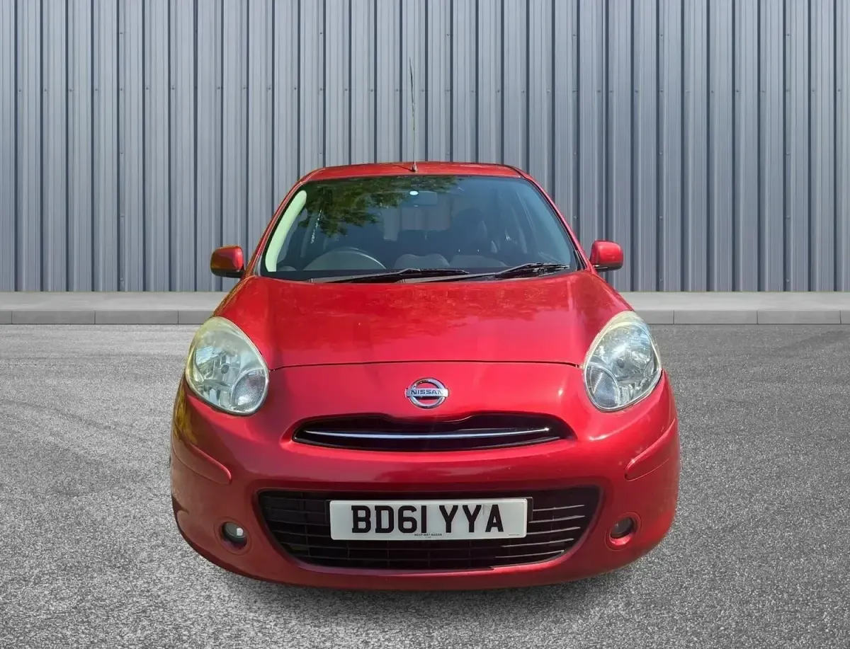 Used Nissan Micra Acenta 80 HP (58 kW) 2011 Red Hatchback