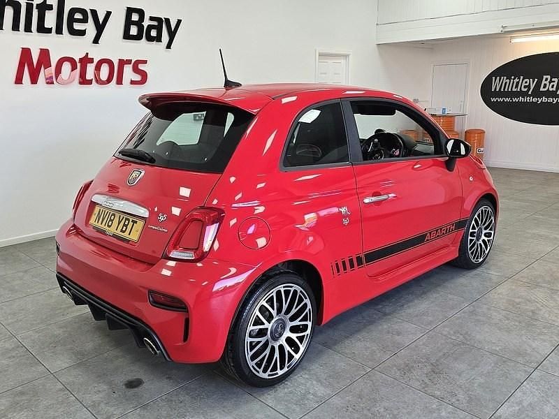 Used Abarth 595 145 HP (106 kW) 2018 Red Hatchback