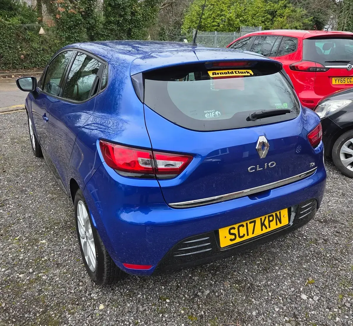 Used Renault Clio IV Dynamique 90 HP (66 kW) 2017 Blue Hatchback