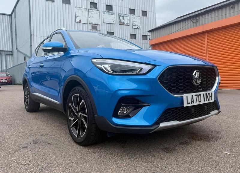 Blue Used 2021 MG ZS Exclusive Sedan | £11,200 (Fair price) - Image 1/4
