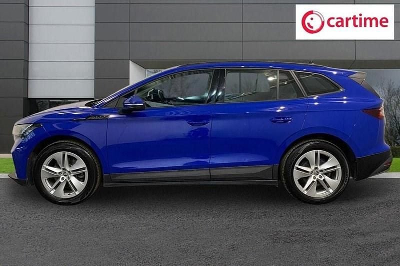 Used Skoda Enyaq iV ecoSuite 131 kW (179 HP) 2022 Blue SUV
