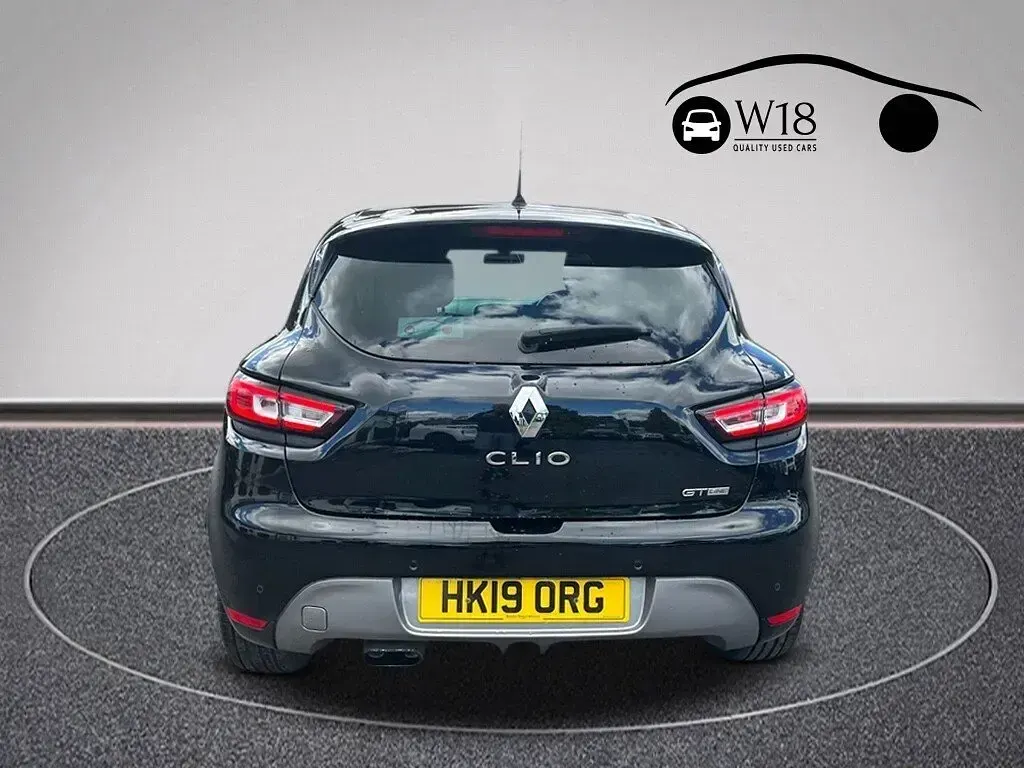 Used Renault Clio IV GT-Line 90 HP (66 kW) 2019 Black Hatchback