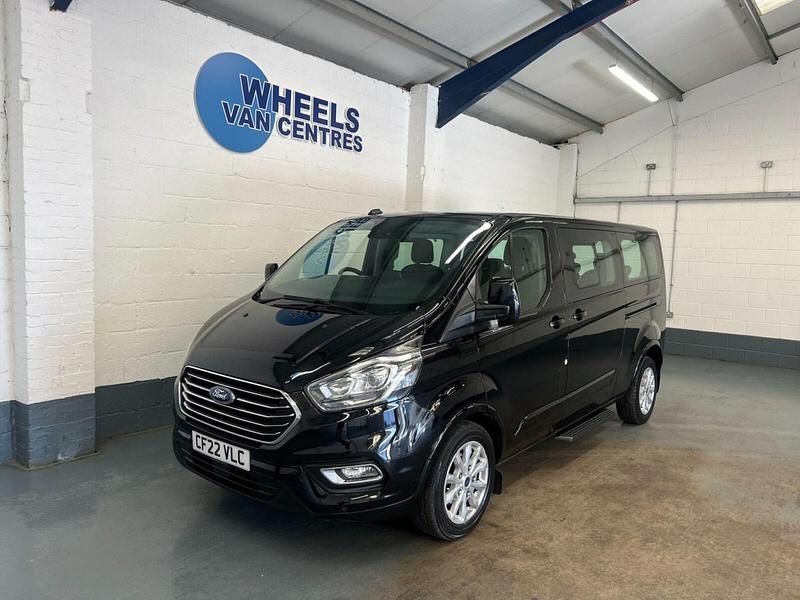 Black Used 2022 Ford Tourneo Custom Titanium MPV | £21,790 (Super price) - Image 1/4