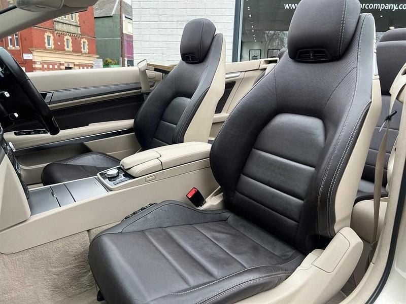 Used Mercedes E220 AMG 170 HP (125 kW) 2014 Silver Cabriolet