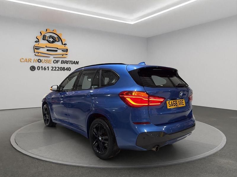 Used BMW X1 M Sport 150 HP (110 kW) 2018 Blue SUV