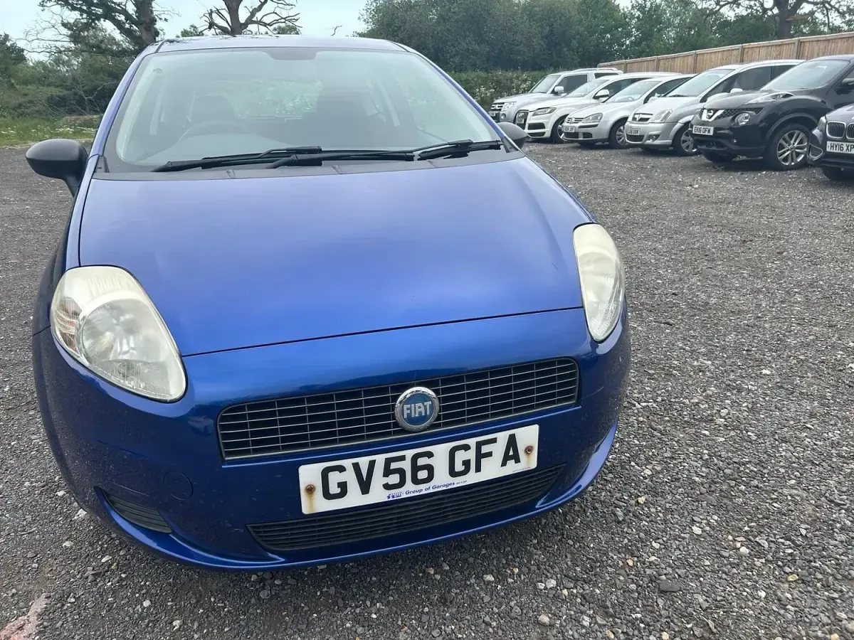 Used Fiat Grande Punto Active 65 HP (47 kW) 2006 Blue Hatchback