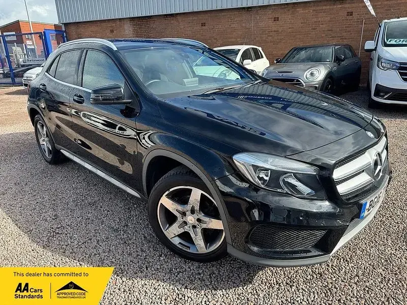 Used Mercedes GLA200 AMG line 134 HP (98 kW) 2016 Black SUV