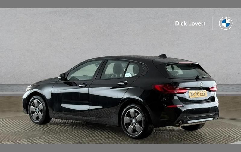 Used BMW 118 Sport Line 138 HP (101 kW) 2020 Black Hatchback