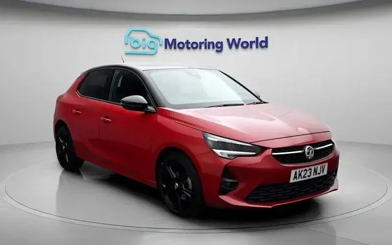 Used Vauxhall Corsa S 101 HP (74 kW) 2023 Red Hatchback