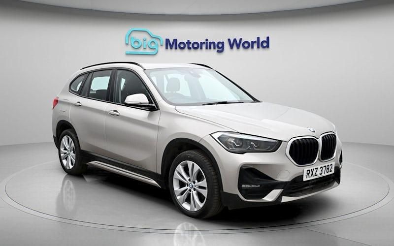 Used BMW X1 Sport Line 178 HP (130 kW) 2022 Silver SUV