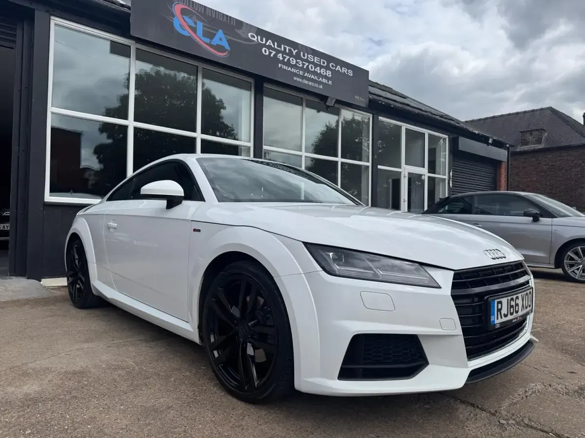 Used Audi TT S-Line 184 HP (135 kW) 2016 White Coupe