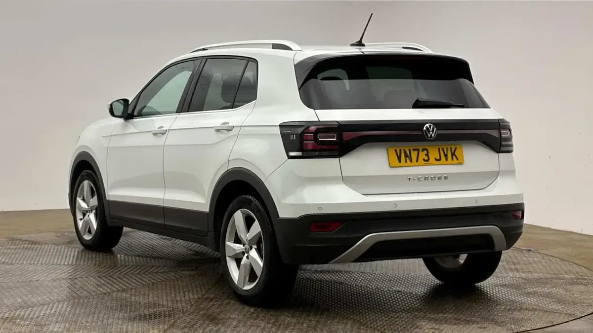 Used VW T-Cross SEL 150 HP (110 kW) 2023 White SUV