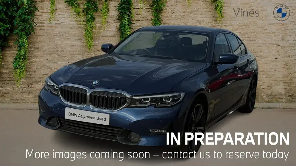 Used BMW 320 Sport Line 181 HP (133 kW) 2021 Blue