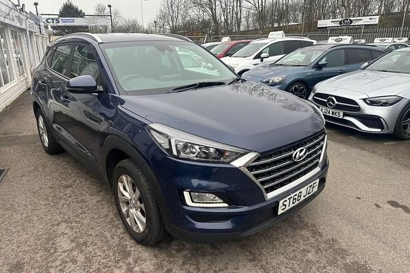 Used Hyundai Tucson SE 132 HP (97 kW) 2018 Blue SUV