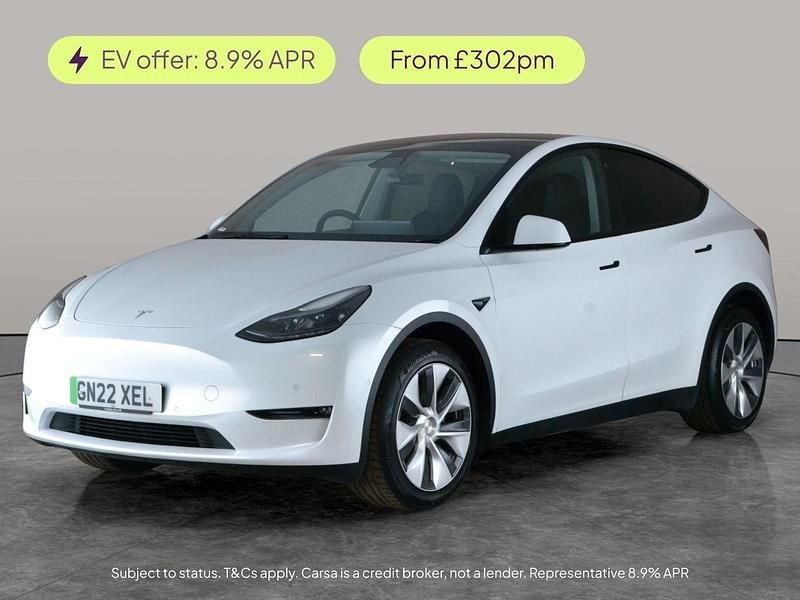 Used Tesla Model Y Long Range AWD 378 kW (514 HP) 2022 White SUV