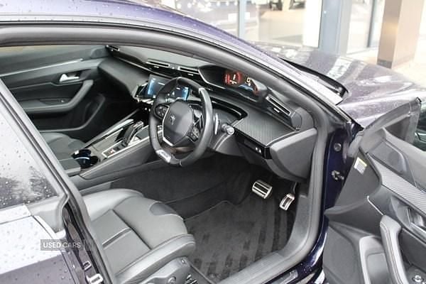 Used Peugeot 508 GT-line 130 HP (95 kW) 2021 Blue Hatchback