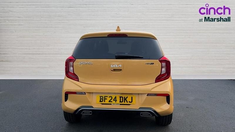 Used Kia Picanto GT-Line 66 HP (48 kW) 2024 Yellow Hatchback