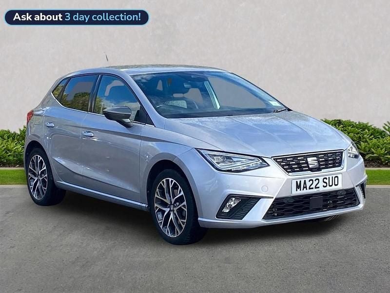 Silver Used 2022 Seat Ibiza XCELLENCE Lux Hatchback | £13,497 (Good price) - Image 1/4