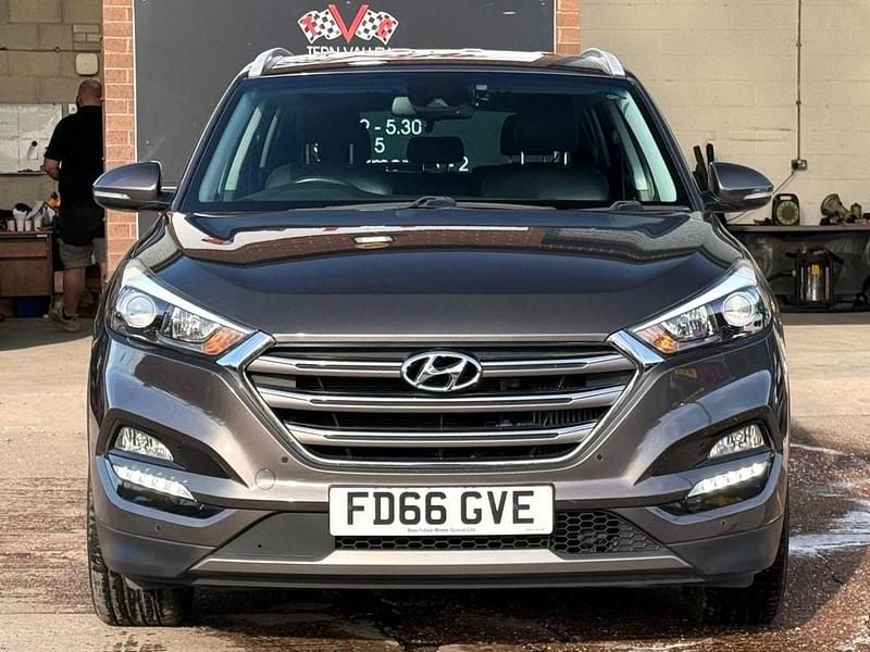 Usado Hyundai Tucson Premium 2017 Cinzento SUV