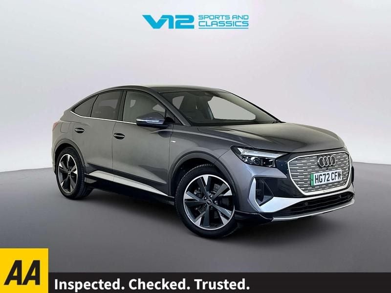 Used Audi Q4 e-tron S-Line 219 kW (299 HP) 2022 Grey SUV