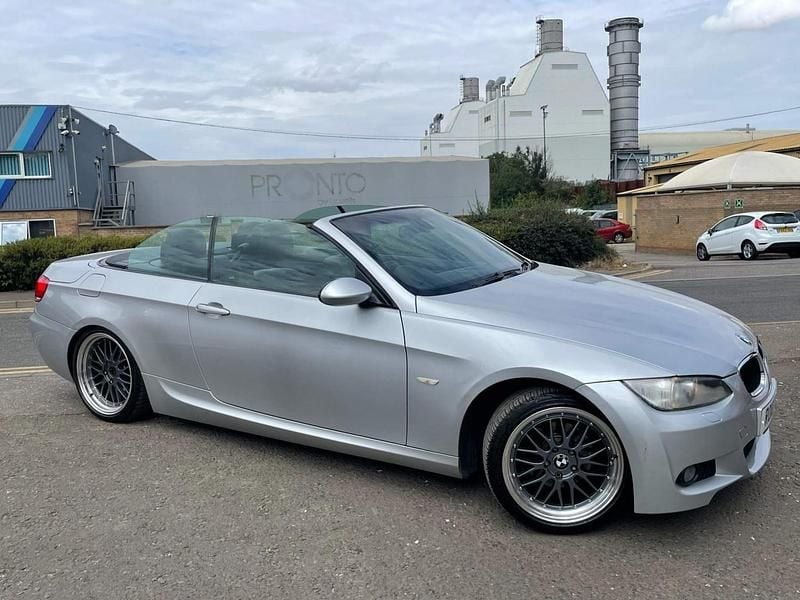Used BMW 320 Cabriolet M Sport 2010 Silver Cabriolet