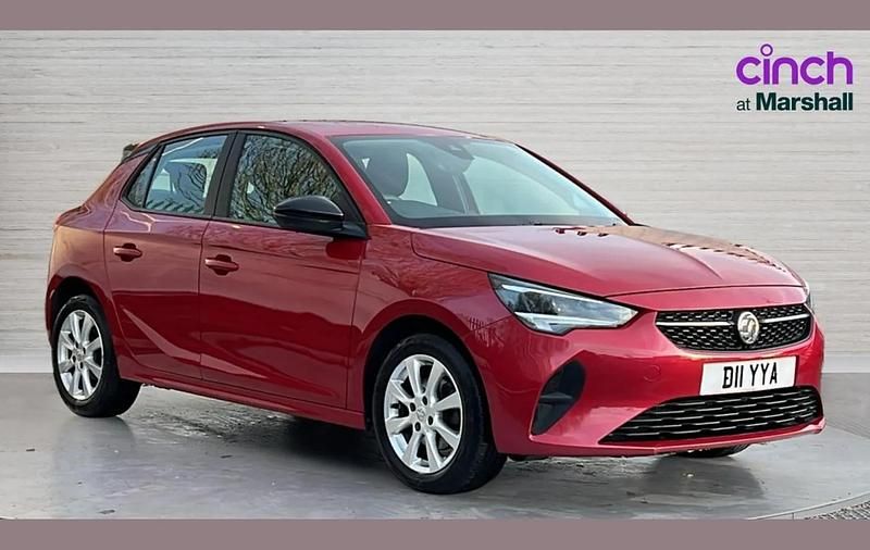 Used Vauxhall Corsa Design Edition 99 HP (72 kW) 2023 Red Hatchback