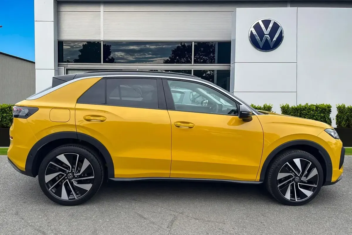 New VW T-Roc Style 2026 Yellow SUV