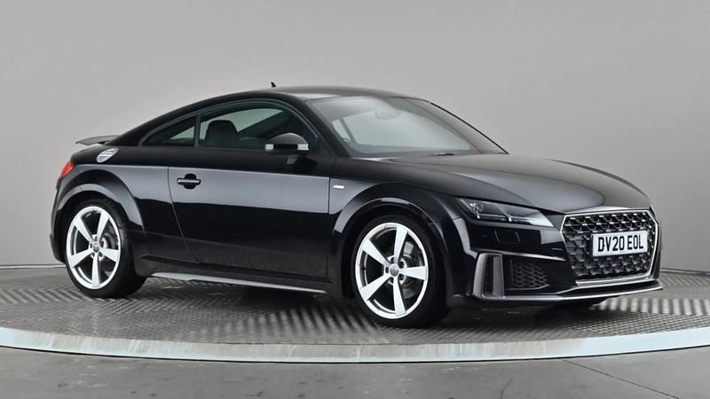 Black Used 2020 Audi TT S-Line Coupe | £25,498 (Expensive) - Image 1/4