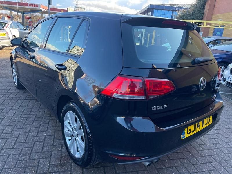 Used VW Golf VII SE 2014 Black Hatchback