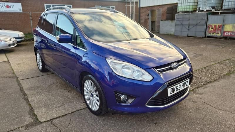 Usado Ford Grand C-Max Titanium 163 HP (119 kW) 2013 Azul Monovolume