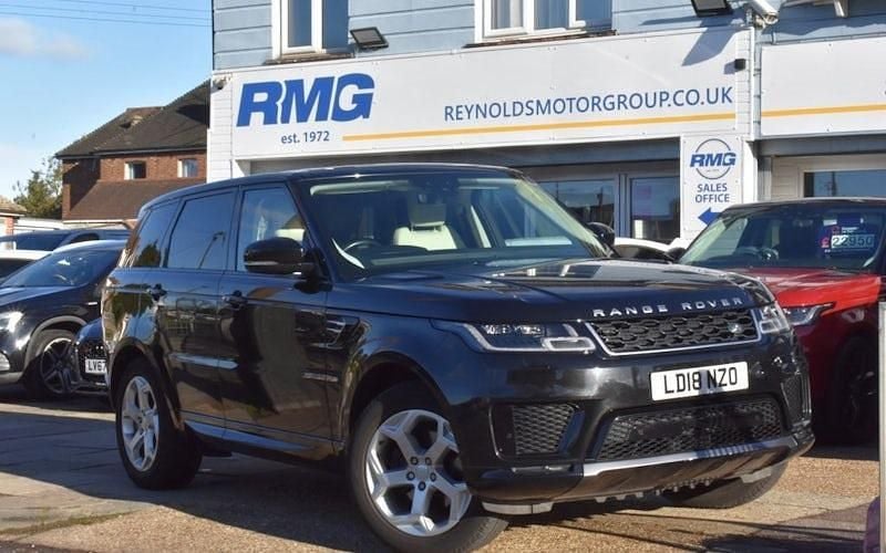Black Used 2018 Land Rover Range Rover Sport HSE SUV | £19,990 (Good price) - Image 1/3