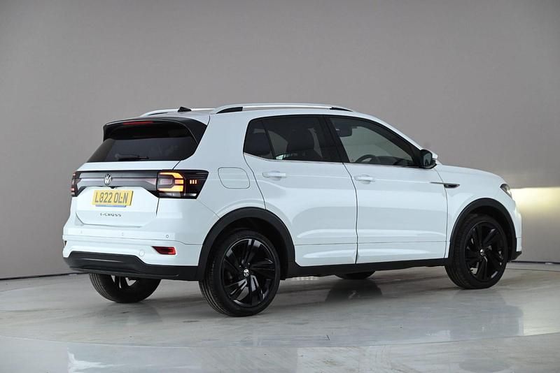 Used VW T-Cross R-line 2022 White SUV